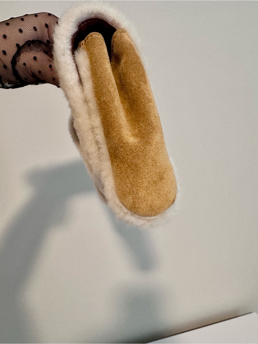 Versace Medusa Suede Sherpa Crossbody Bag - Picture 8 of 17